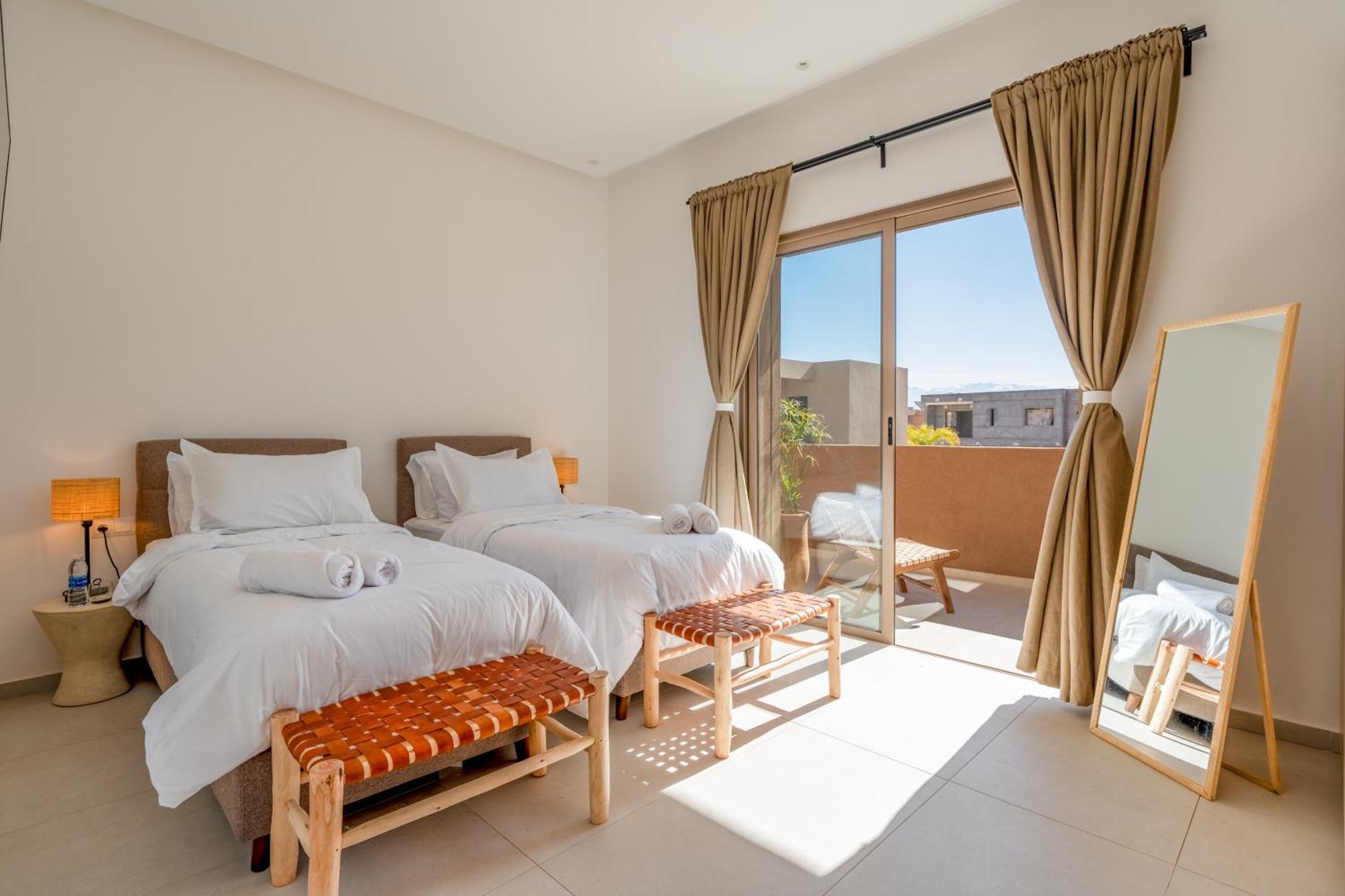 Dar Yas, A 20min Du Centre Avec Piscine Chauffee, Cuisiniere, Chauffeur, Air Hockey, Ping-pong & Jeux De Societe Villa Marrakesh