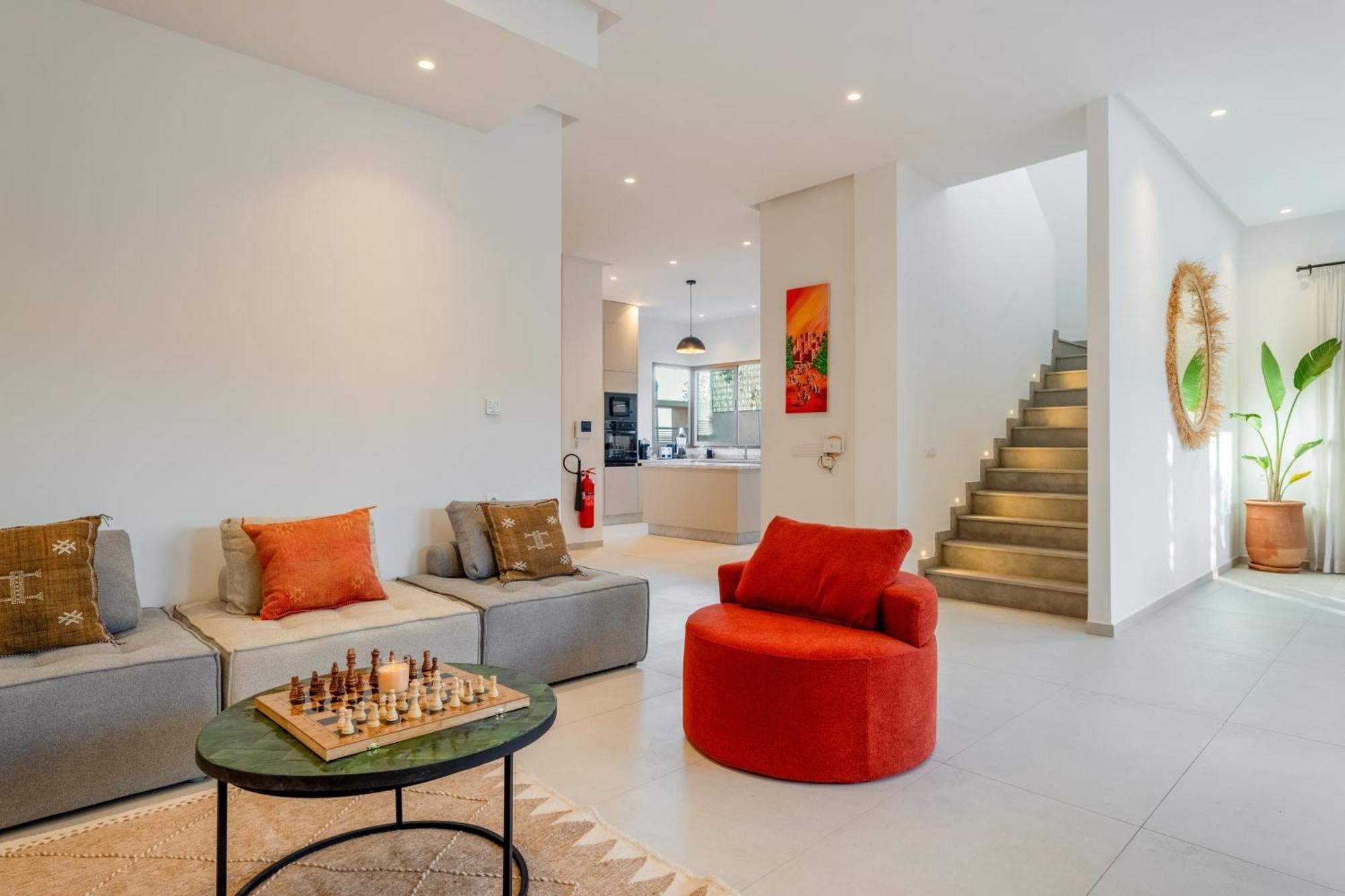 Villa Dar Yas, A 20min Du Centre Avec Piscine Chauffee, Cuisiniere, Chauffeur, Air Hockey, Ping-pong & Jeux De Societe Marrakesh