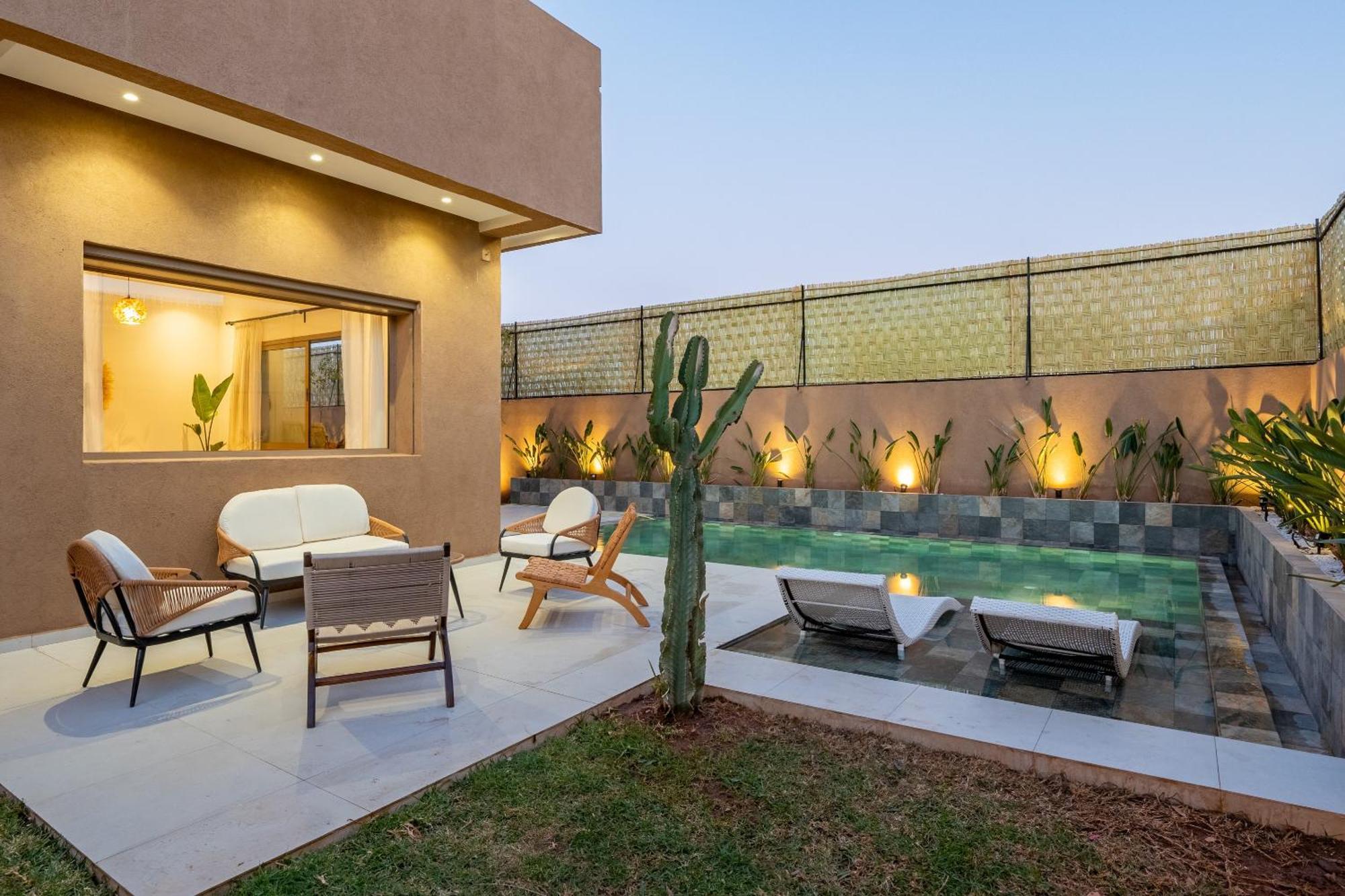 Dar Yas, A 20min Du Centre Avec Piscine Chauffee, Cuisiniere, Chauffeur, Air Hockey, Ping-pong & Jeux De Societe Villa *